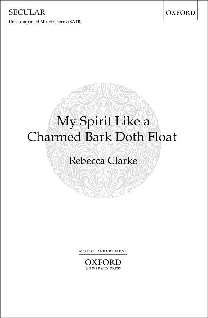My spirit like a charmed bark doth float